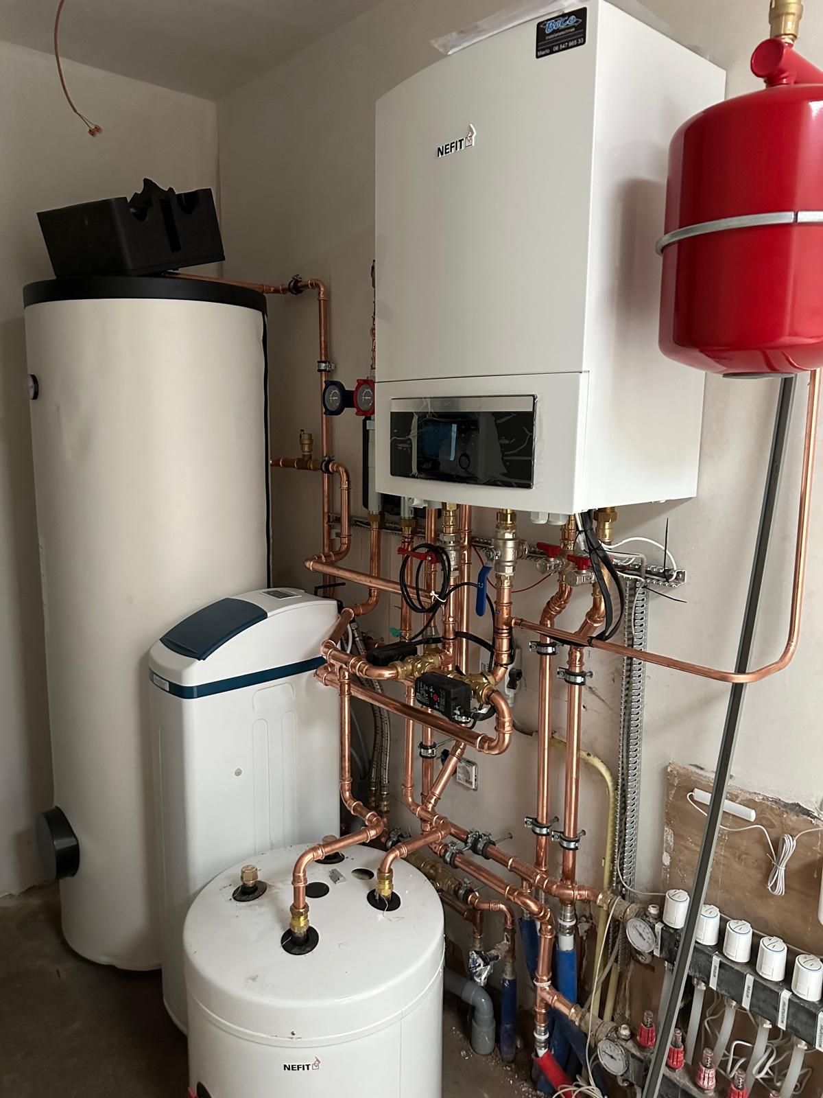 Nefit CV-ketel installatie